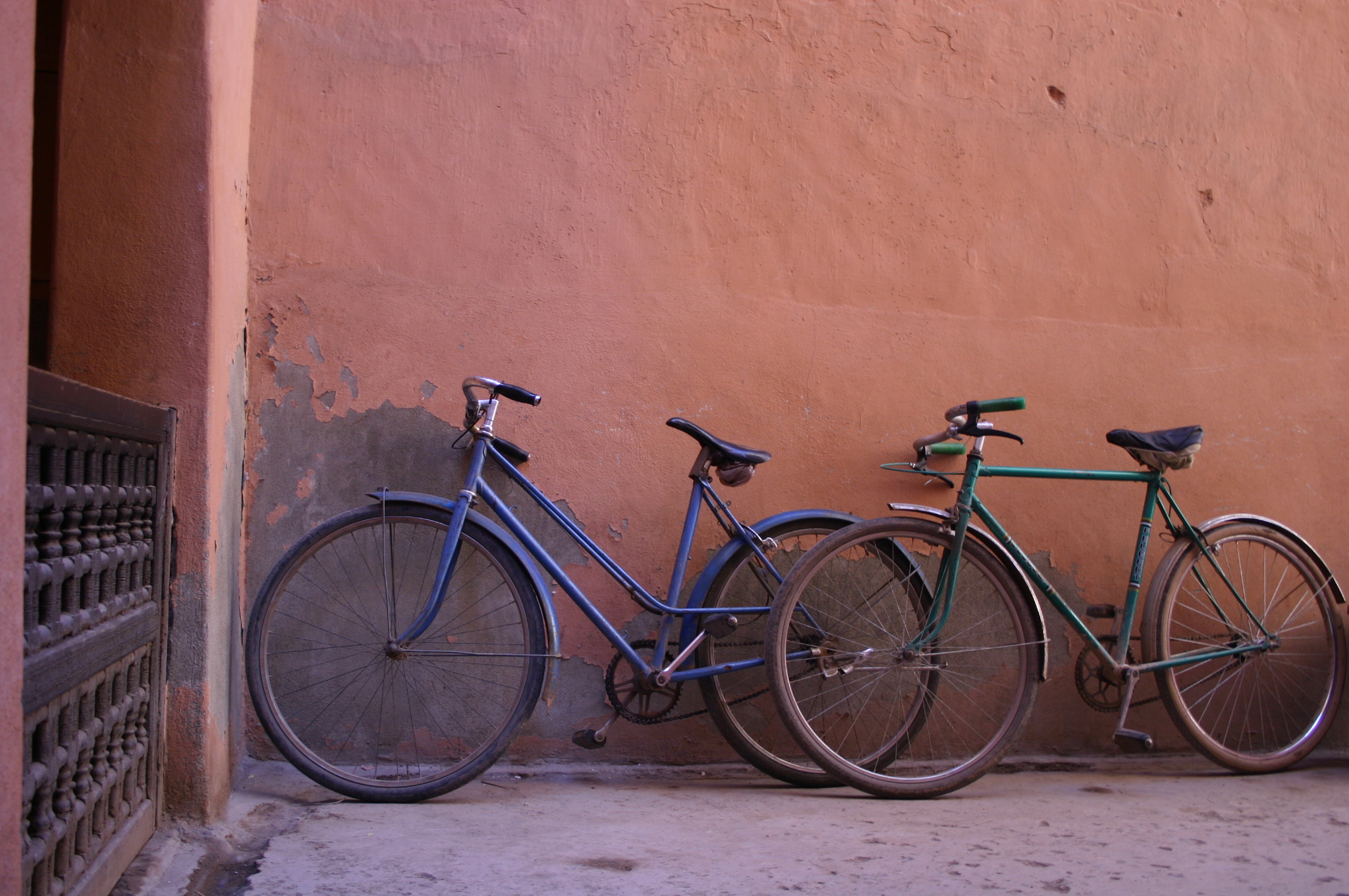 bicis en en la Medina